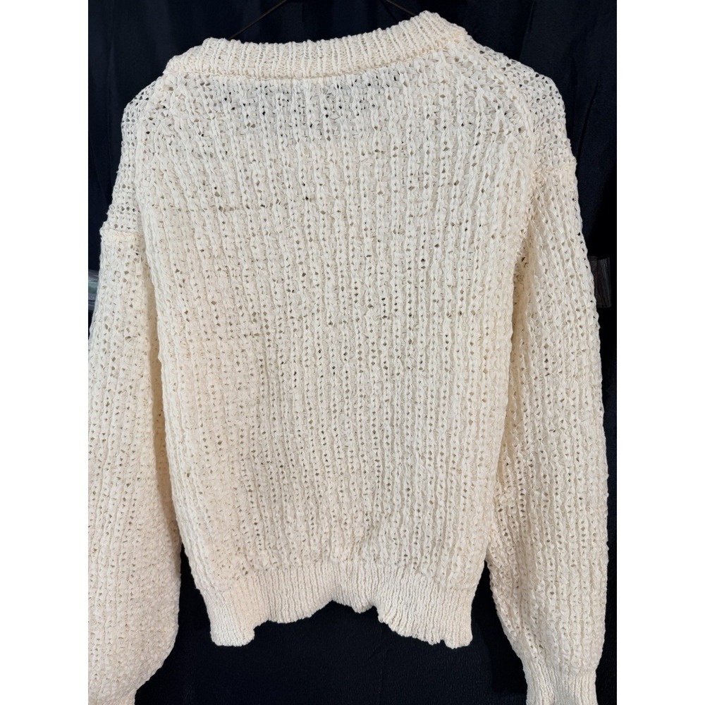 NWT  SZ  M  A NEW DAY CREAM SWEATER MEASUREMENTS IN DESCRIPTION‎ (3019) - Picture 4 of 6